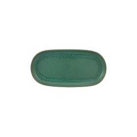 Plat oval - Grès Ø 30x15x3 cm - Gemstone