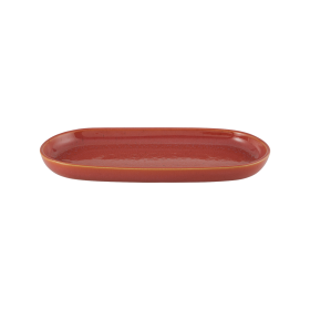 Plat oval - Grès Ø 30x15x3 cm - Gemstone