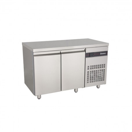 MEUBLE REFRIGERE CENTRAL - 270 L - 2 portes - 1345x700x870 mm - INOMAK